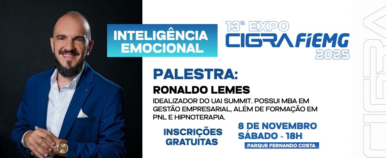Palestra Inteligência Emocional com Ronaldo Lemes